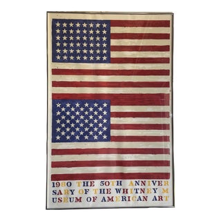 Jasper Johns The 50th Anniversary of the Whitney Museum of American Art Lithograph For Sale