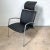 Metal Postmodern Kebe Leather Convertible Lounge or Armchair, Denmark For Sale - Image 7 of 11