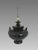 Japanese Antique Japanese Double Dragon Table Lamp, Cast Bronze 'Censor', Meiji Period For Sale - Image 3 of 12