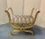 Ecru Vintage Hollywood Regency Carved Curule X Bench For Sale - Image 8 of 9