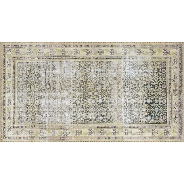 Textile 1940s Persian Melayer Rug For Sale - Image 7 of 7