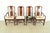 Henredon Hollywood Regency Chinoiserie Sculpted Mahogany Dining Chairs, Set of Eight For Sale - Image 12 of 17