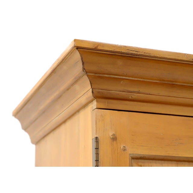 Drexel Heritage Sonora Pine Spanish Armoire / Linen Press Chairish