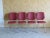 Pink Kitchen Chairs, 1970s, Set of 4 For Sale - Image 8 of 8
