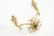 Metal 20th Century French Gold Wall Light Sconces in Brass attributed to Jules Leleu, Set of 2 For Sale - Image 7 of 9