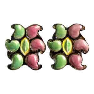 French Mid-Century Vallauris Oyster Plates