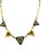 Vintage L. Ricci for Lancetti 18K Blue Enamel Necklace with Natural Tourmaline For Sale - Image 9 of 12