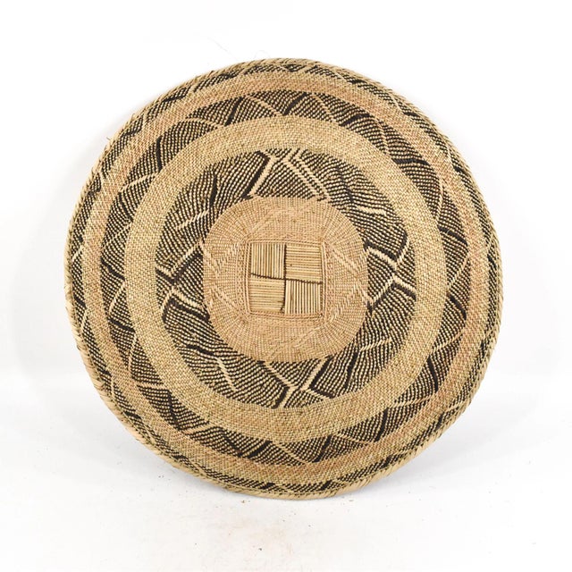 Early 20th Century Tonga Binga Basket 22.5 Inch For Sale - Image 4 of 7