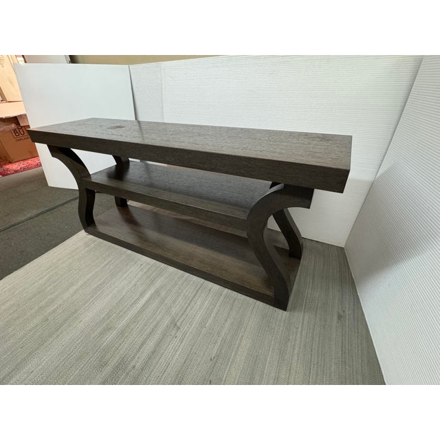 French Christian Liaigre for Holly Hunt Galion Console Table, 20th Century For Sale - Image 3 of 12