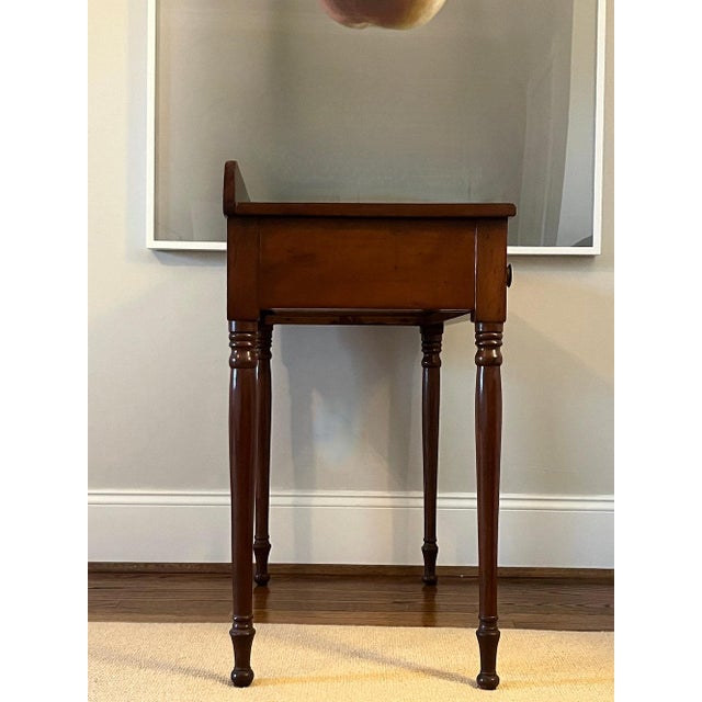 Antique Cherry Bar or Serving Table with Drawer For Sale In Nashville - Image 6 of 7
