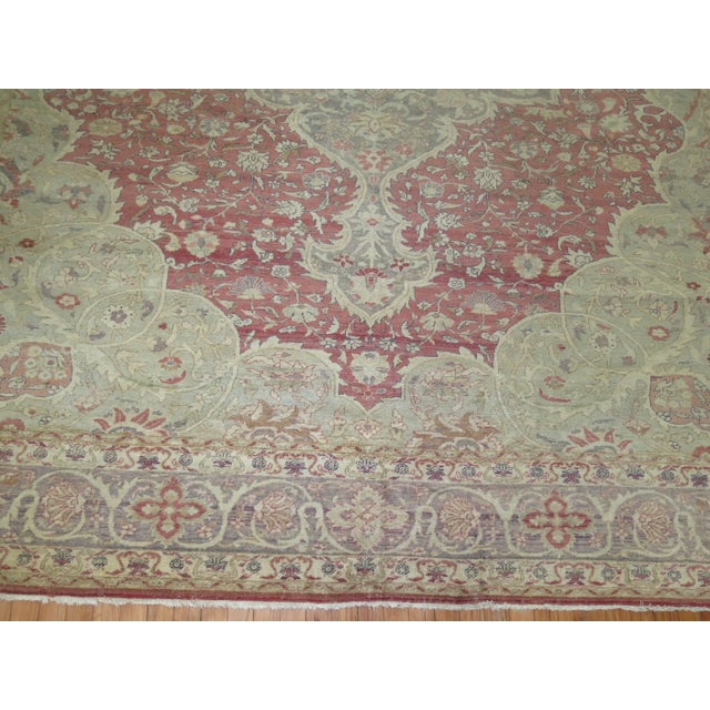 Folk Art 19th Century Antique Zabihi Collection Turkish Sivas Carpet - 9'11" x 13'3" For Sale - Image 3 of 10