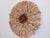 Juju hat beige of 31" (80 cm). Juju hat made with natural feathers and rattan. Juju hat woven and handcrafted. Beautiful...