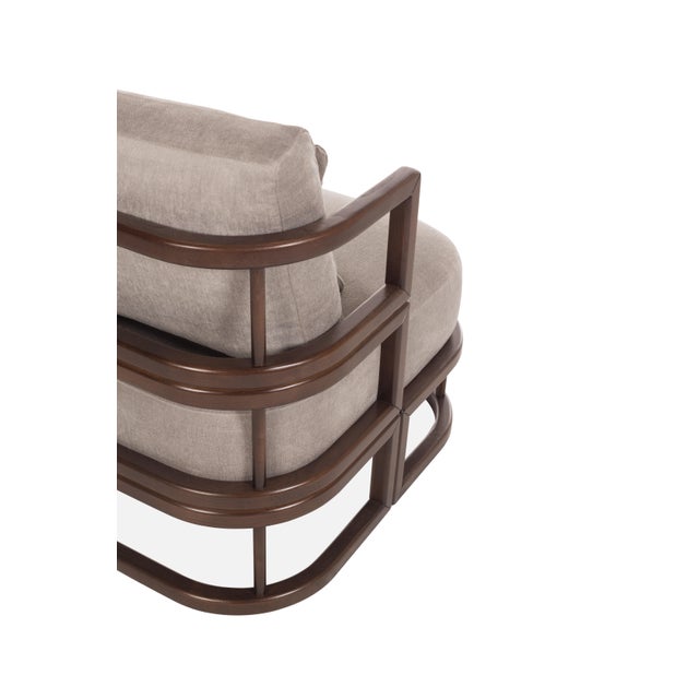 Molinaro Lounge Chair by Fabian Pellegrinet Conte For Sale - Image 6 of 7