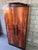 Art Deco Exceptional Art Deco Petite Armoire in Bookmatched Flamed Walnut & Macassar Detailing For Sale - Image 3 of 15