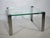 Narrow Glass and Chrome Coffee Table 1022 Klassik by Draenert, 1970s For Sale - Image 4 of 10
