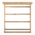 Brown Cora King Burl Panel Bed, Light Burl For Sale - Image 8 of 9