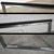 Vintage Chrome & Black Vinyl Faux Leather Sling Director’s Chairs Straight Legs, a Pair For Sale - Image 12 of 13