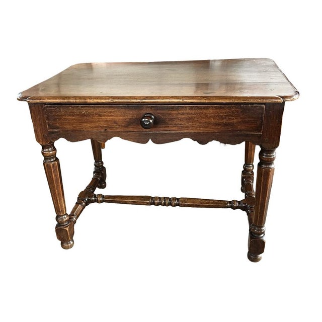Antique French Walnut Side Table For Sale - Image 17 of 17