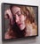 Overcome by Matt Talbert | Oil on linen portrait of a woman resting her head on her hand. For Sale