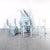 French Sky Blue Metal Stacking Outdoor Chairs from Tolix, 1950s, Set of 6 For Sale - Image 9 of 9