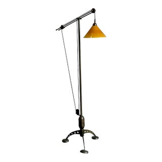 Vintage Boho Baker MRL 191 Counterbalance Floor Lamp For Sale