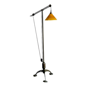 Vintage Boho Baker MRL 191 Counterbalance Floor Lamp