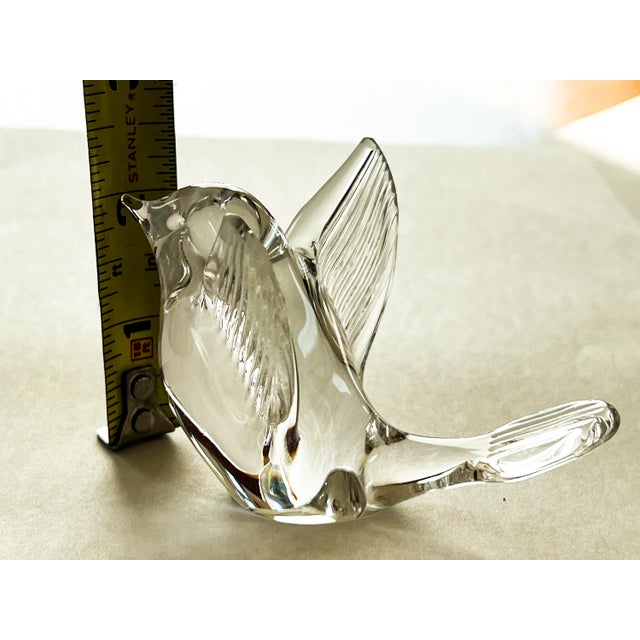 1960s Kosta Boda Crystal Bird For Sale - Image 9 of 10
