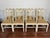 Set of 8 Late 20th Century c1980s Chippendale Style dinning chairs by Hickory Chair Furniture Company of North Carolina,...