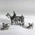Western European Sterling Silver Miniatures - Hunting Scene With Horses & Dogs - Late 19th Century For Sale In Buffalo - Image 6 of 6