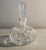 1960s Vintage Cut Crystal Perfume Bottle With Stopper Diamond Faceted Waterford Style For Sale - Image 5 of 8