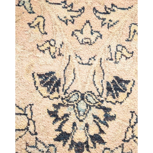 Traditional Mogul Collection Hand-Knotted Area Rug - Beige 8' 2" x 10' 3" For Sale - Image 3 of 9