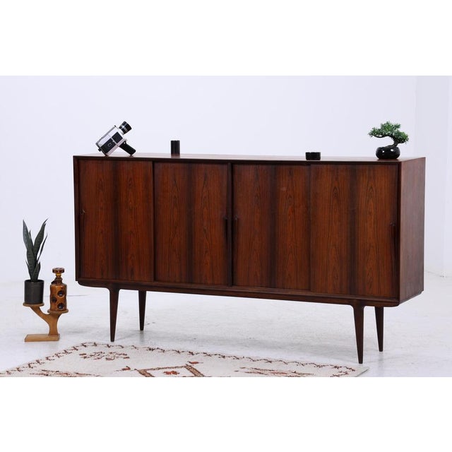 Mid-Century Model 19 Highboard in Rosewood from Omann Jun, 1960s For Sale - Image 6 of 18