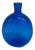 1930s Hand Blown Cobalt Glass Bottle For Sale
