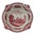 Johnson Brothers Old Britain Castles Red Earthenware Serving Bowl 9" Crown Stamp For Sale