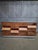 Vintage Wooden Haberdashery Display Counter with 20 Drawers and Glass Top For Sale - Image 11 of 16