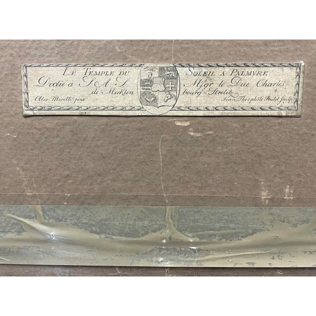 Jean T. Prestel, Figurative Scenes, 1700s-1800s, Engravings, Set of 2 For Sale - Image 4 of 10