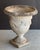 English Garden Stone Urn or Planter Pot With Garland Motif For Sale - Image 4 of 13