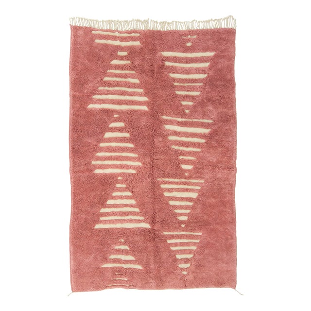 Hand-Knotted Premium Wool Rug by Azele Studio For Sale