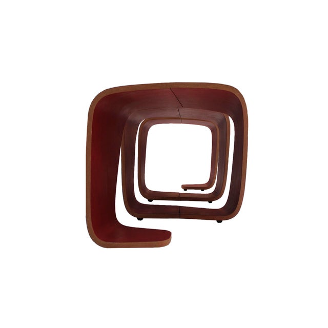 2010s DNA Modular Bench in Wood attributed to Leonardo Rossano and Debora Mansur, 2013 For Sale - Image 5 of 8