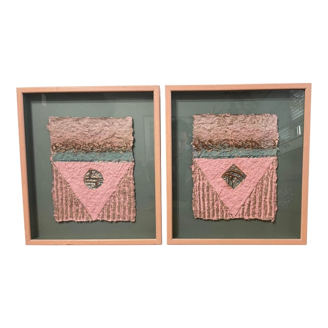 David Dodsworth – "Moas I & Moas Ii" Matching Diptych Pair – Limited Edition #3/150 For Sale