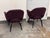 Eero Saarinen for Knoll Studio Aubergine Executive Armchairs, Pair For Sale In San Francisco - Image 6 of 12
