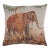 Elephant Cushion With Feather Filler - 33x33cm (13"x13") For Sale