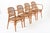 Vintage Bent Wood & Wicker Cafe Dining Chairs by Josef Hoffman for Ligna For Sale - Image 11 of 17