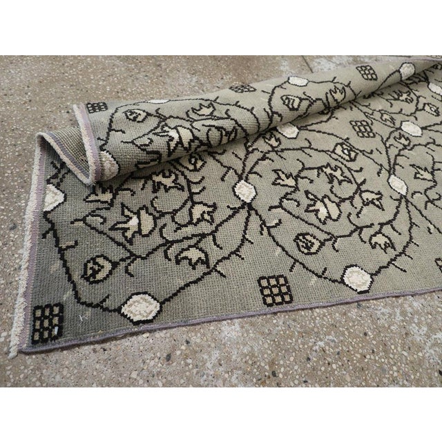 Galerie Shabab Collection Mid-20th Century Turkish Anatolian Throw Rug For Sale - Image 9 of 9