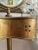Victorian Antique Victorian Gilt Metal Gentleman’s Shaving Stand With Beveled Mirror For Sale - Image 3 of 8