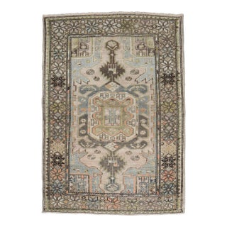 Malayer Square Scatter Size Rug rug no.j5083 For Sale