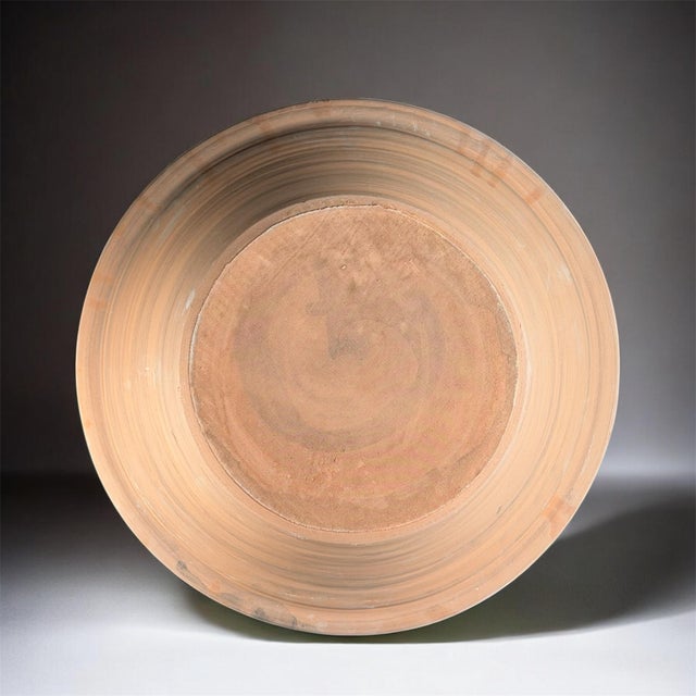 Large Spanish Fajalauza Ceramic Bowl from Lebrillo For Sale - Image 3 of 9