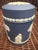 Josiah Wedgwood 1970s Portland Blue Wedgwood Tea Caddy Box For Sale - Image 4 of 4