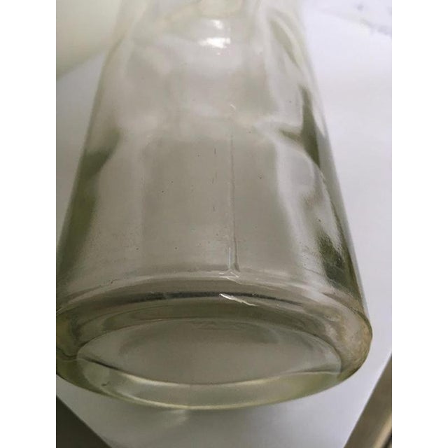 Clear Glass Bottle attributed to Siva Tuscany for Poggi, Italy, 1930s For Sale - Image 16 of 18