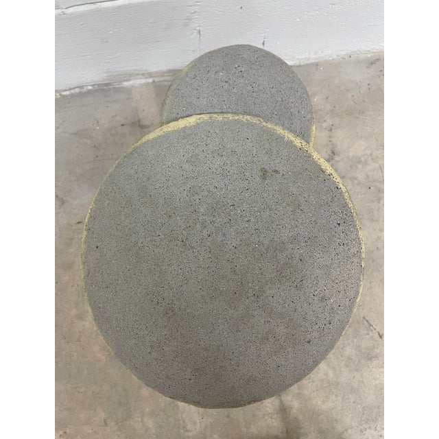 Mid 20th Century Concrete Mushroom and Frogs With Yellow Accents For Sale In Mobile - Image 6 of 6